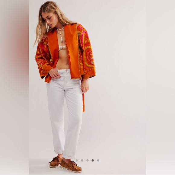 NWT Free People Nori Embroidered Jacket - Picture 2 of 12